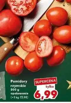 Kaufland Pomidory rzymskie 500g opak oferta