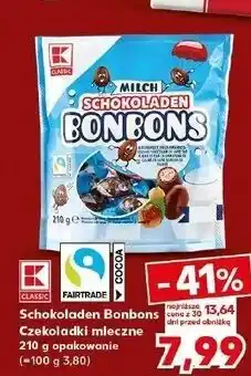 Kaufland Schokoladen Bonbons Czekoladki mleczne oferta