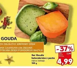 Kaufland Ser Gouda holenderska z pesto oferta
