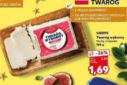 Kaufland Sierpc Twaróg wyborny oferta