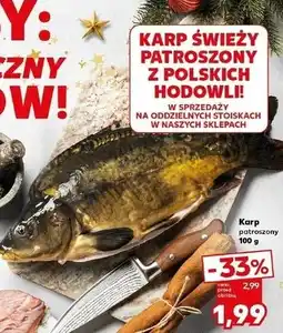 Kaufland Karp patroszony oferta
