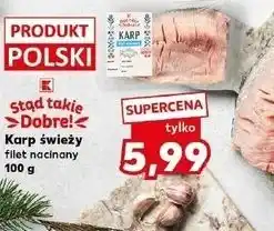 Kaufland Karp świeży filet nacinany oferta