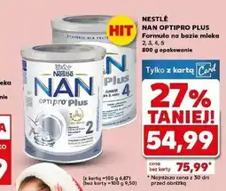 Kaufland Nestlé Nan Optipro Plus oferta