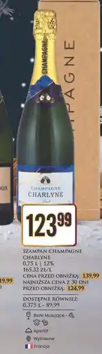 Dino Szampan Champagne Chariyne oferta