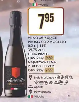 Dino Wino musujące Prosecco Amocello oferta