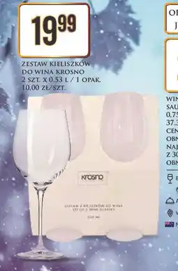 Dino Zestaw kieliszków dp wina Krosno oferta