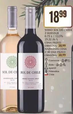 Dino Wino Sol de Chile (2 rodzaje) oferta