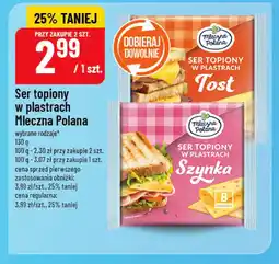 Polomarket Ser topiony w plastrach Mleczna Polana (Tost/Szynka) oferta