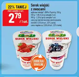 Polomarket Serek wiejski z owocami Piątnica oferta