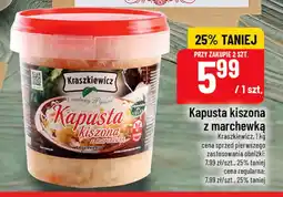 Polomarket Kapusta kiszona z marchewką Kraszkiewicz 1 kg oferta