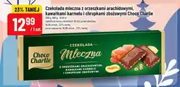 Polomarket Czekolada mleczna z orzeszkami arachidowymi, kawałkami karmelu i chrupkami zbożowymi Choco Charlie oferta