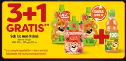 Polomarket Sok lub mus Kubuś (wybrane rodzaje, 100g-200g lub 300ml) oferta