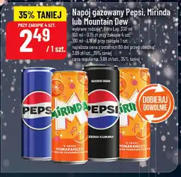 Polomarket Pepsi, Mirinda, Mountain Dew (Napój gazowany) oferta