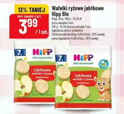 Polomarket Wafelki ryżowe jabłkowe Hipp Bio oferta