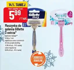 Polomarket Maszynka do golenia Gillette 3 ostrza oferta