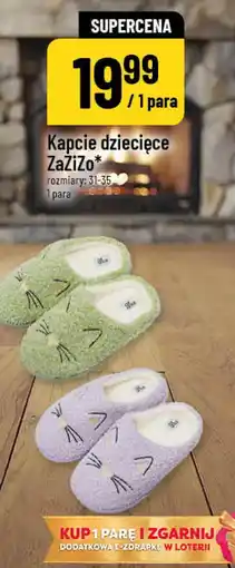 Polomarket Kapcie dziecięce ZaZiZo oferta