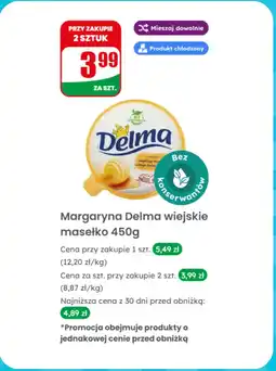 Dino Margaryna wiejskie masełko 450g Delma oferta
