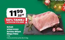 Netto Schab wieprzowy Sztuka Mięsa Mega Paka oferta