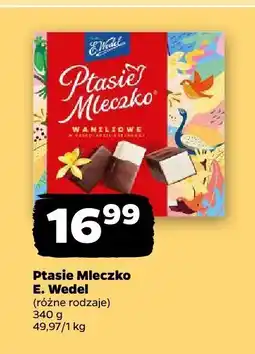 Netto Ptasie Mleczko E. Wedel różne rodzaje oferta