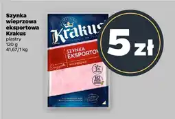 Netto Szynka wieprzowa eksportowa Krakus plastry oferta