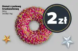 Netto Donut z polewą truskawkową Netto oferta
