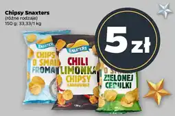 Netto Chipsy Snaxters różne rodzaje oferta