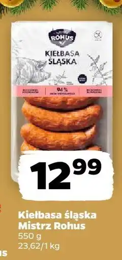 Netto Kiełbasa śląska Mistrz Rohus oferta