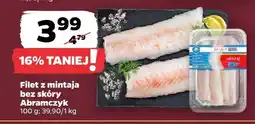 Netto Filet z mintaja bez skóry Abramczyk oferta