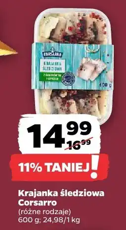 Netto Krajanka śledziowa Corsarro różne rodzaje oferta