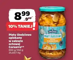 Netto Płaty śledziowe opiekane w zalewie octowej Corsarro oferta