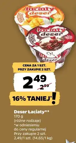 Netto Deser Łaciatý (różne rodzaje) oferta