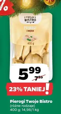 Netto Pierogi Twoje Bistro (różne rodzaje) oferta