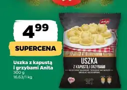 Netto Uszka z kapustą i grzybami Anita oferta