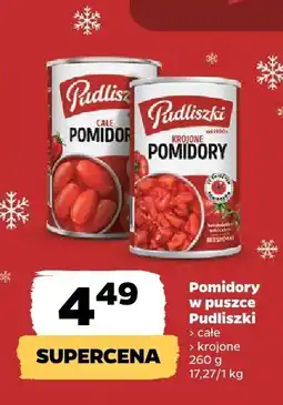 Netto Pomidory w puszce Pudliszki krojone oferta