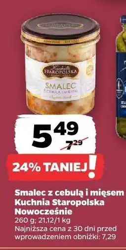 Netto Smalec z cebulą i mięsem Kuchnia Staropolska oferta