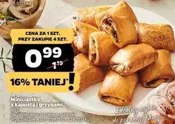 Netto Miniciasto z kapustą i grzybami Netto oferta