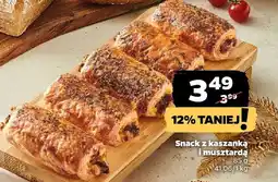 Netto Snack z kaszanką i musztardą Netto oferta