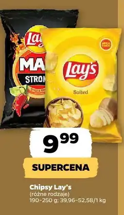 Netto Chipsy Lay's (różne rodzaje) oferta