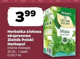 Netto Herbatka ziołowa ekspresowa Zielnik Polski Herbapol (różne rodzaje) oferta