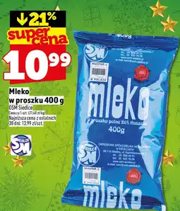 Topaz Mleko w proszku OSM Siedlce 400g oferta