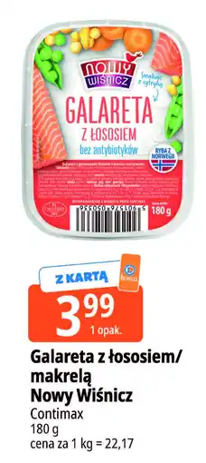 E.Leclerc Galareta z łososiem/makrelą Nowy Wiśnicz Contimax oferta