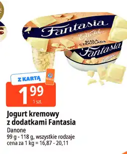 E.Leclerc Jogurt kremowy z dodatkami Fantasia Danone oferta