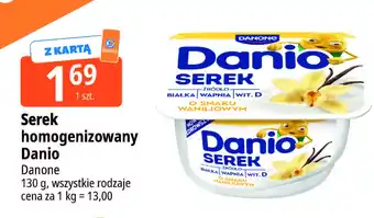 E.Leclerc Serek homogenizowany Danio Danone oferta