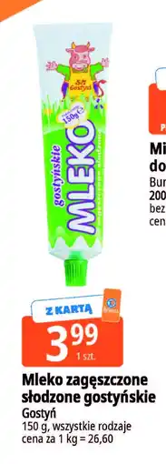 E.Leclerc Mleko zagęszczone słodzone gostyńskie Gostyń oferta