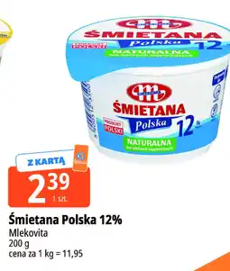 E.Leclerc Śmietana Polska 12% Mlekovita oferta