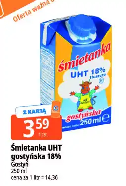 E.Leclerc Śmietanka UHT gostyńska 18% oferta