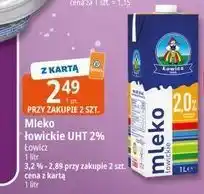 E.Leclerc Mleko Łowickie UHT 2% oferta