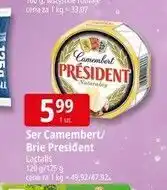 E.Leclerc Ser Camembert/Brie President oferta