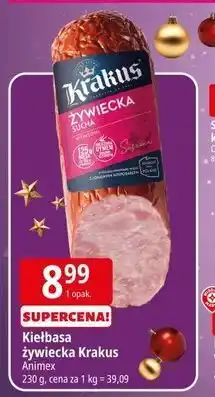 E.Leclerc Kiełbasa żywiecka Krakus oferta