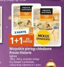 E.Leclerc Wszystkie pierogi chłodzone proste Historie oferta